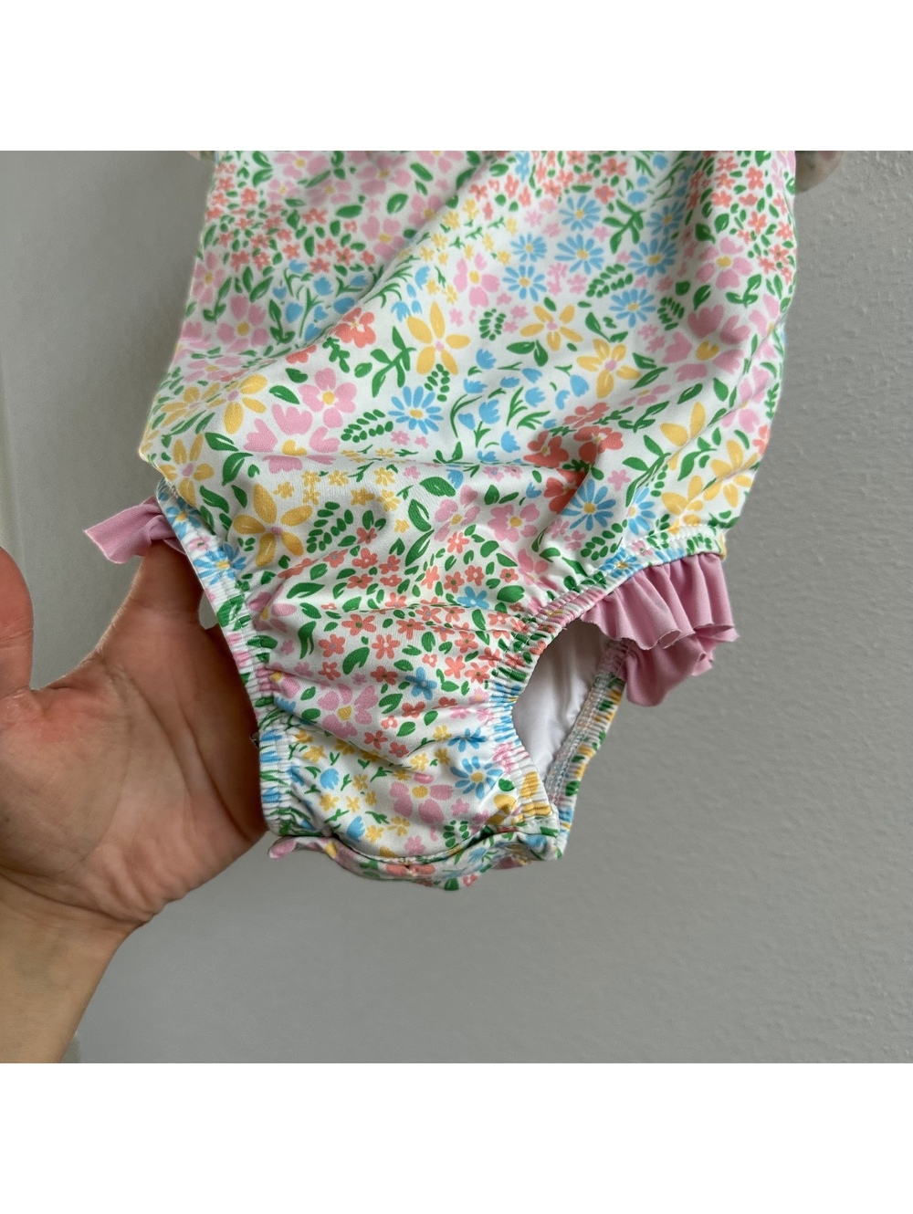 James and Lottie Ruffled One Piece Swimsuit size 3T - Picture 2 of 8